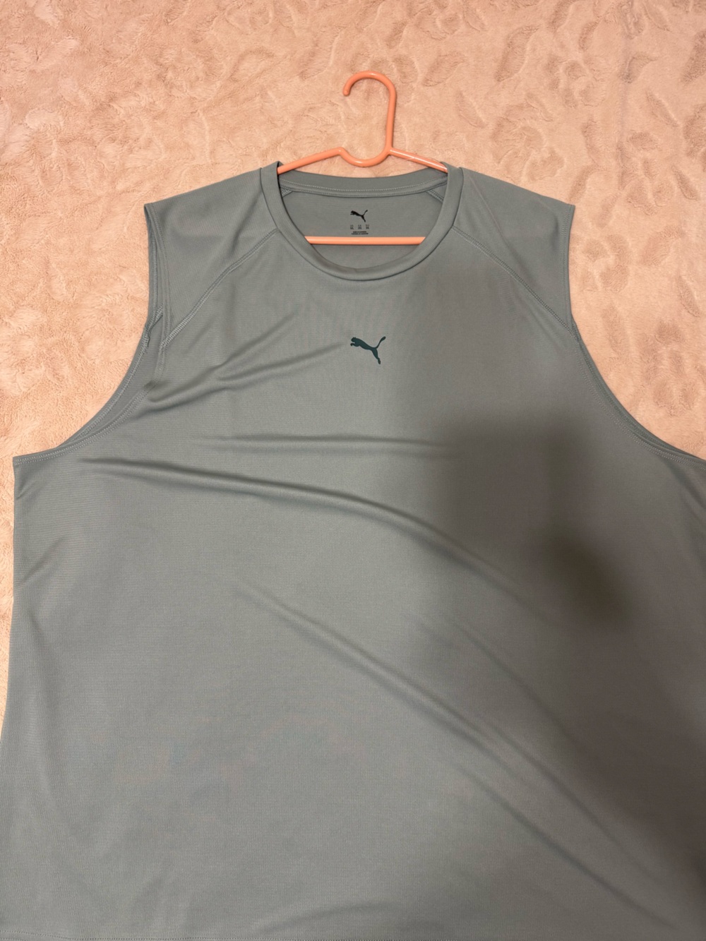Puma Women’s Sleeveless Sports Tank in Sage Green